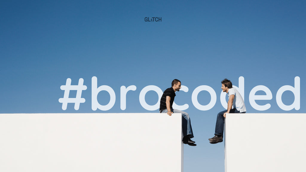 Bro Coded Organic Clothes - Glitch