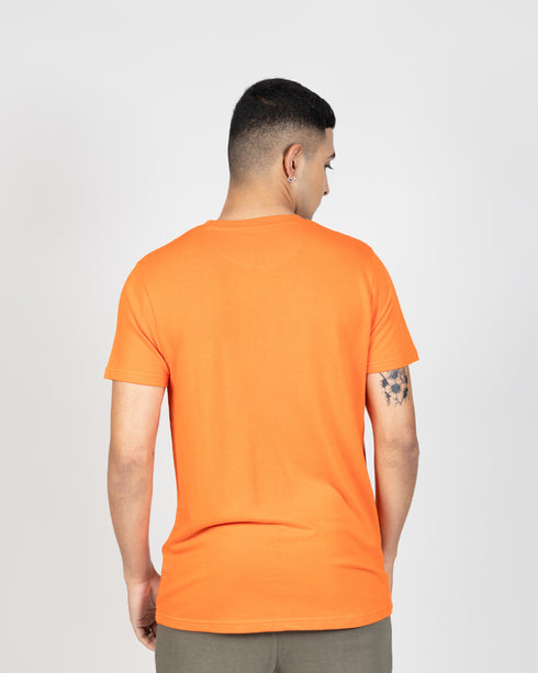 Classic Statement Tee - Sunny Orange