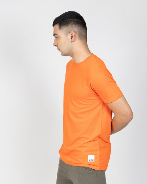 Classic Statement Tee - Sunny Orange