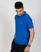 Luxury Polo T-shirt - Pacific Blue