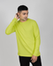 Full Sleeve Statement Tee - Acid Lime