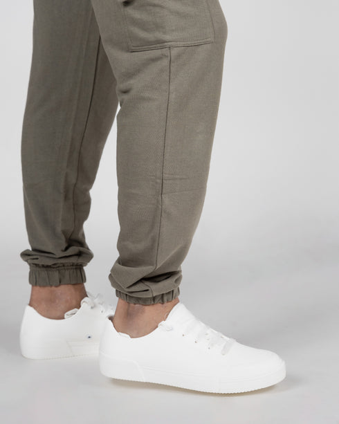 Cargo Joggers - Dusty Olive